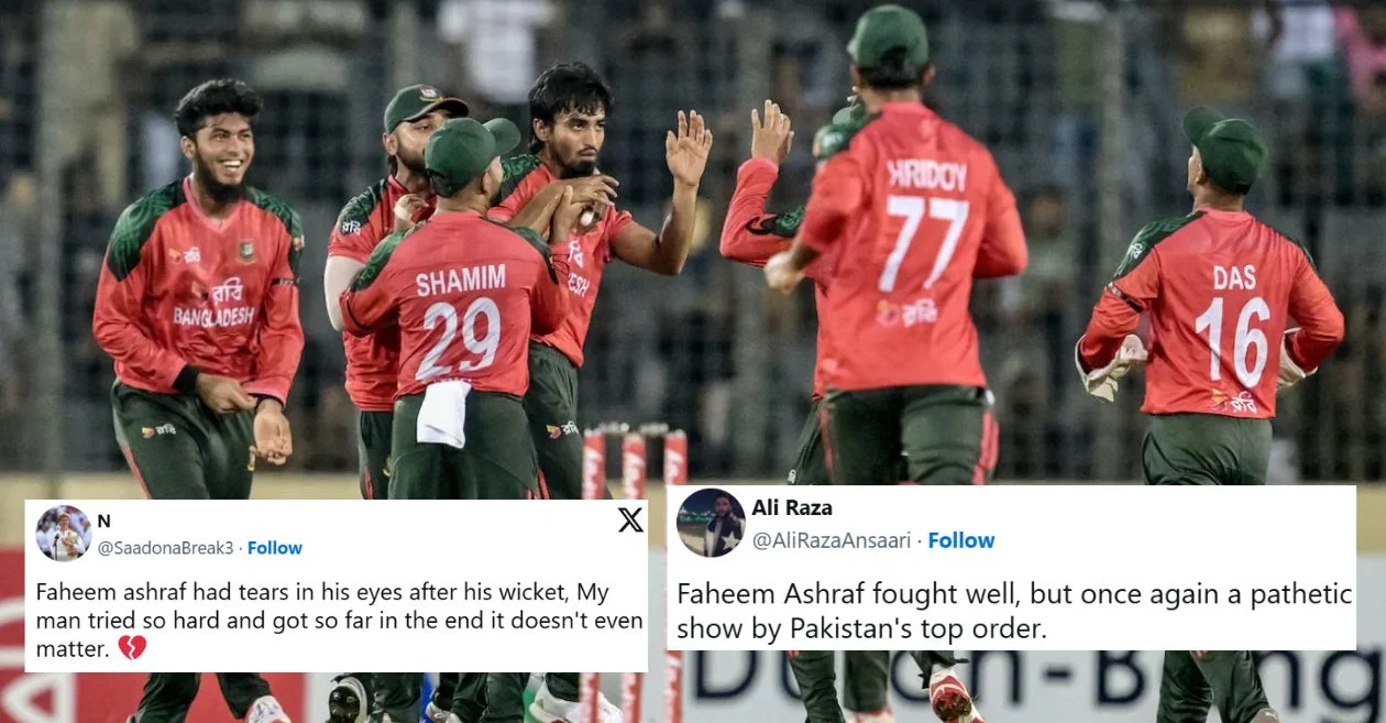 BAN vs PAK: फहीम अशरफ का शानदार अर्धशतक गया बेकार, बांग्लादेश ने अंतिम ओवर में रोमांचक जीत दर्ज सीरीज में बनाई अजेय बढ़त