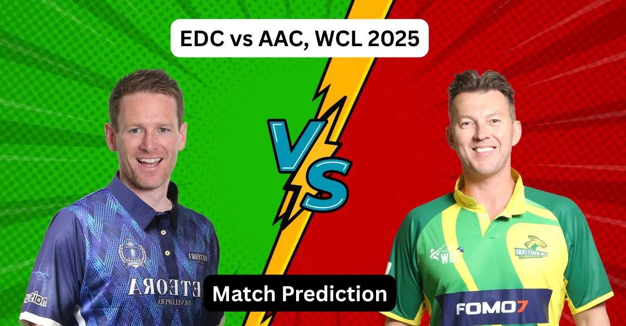 EDC बनाम AAC, WCL 2025: Dream11 Prediction, ड्रीम11 टीम, फैंटेसी टिप्स और पिच रिपोर्ट | इंग्लैंड चैंपियन बनाम ऑस्ट्रेलिया चैंपियन
