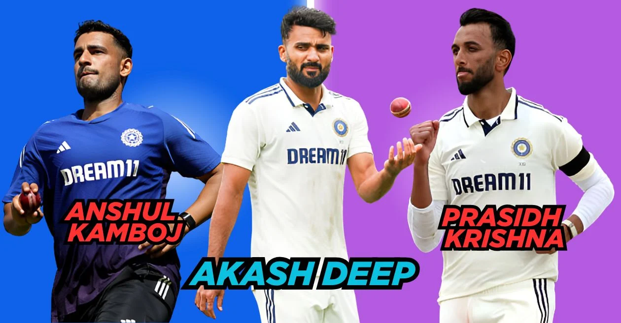इंग्लैंड बनाम भारत, चौथा टेस्ट: मैनचेस्टर में आकाश दीप की जगह कौन लेगा-अंशुल कंभोज या प्रसिद्ध कृष्णा?