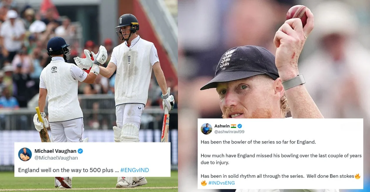 ENG vs IND, दिन 2, मैनचेस्टर टेस्ट: बेन स्टोक्स के पांच विकेट हॉल से ढही भारतीय पारी, दिन का खेल खत्म होने तक इंग्लैंड की पकड़ मजबूत