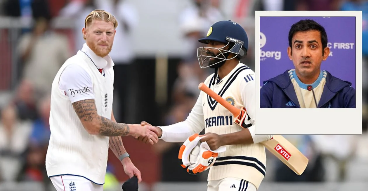 ENG vs IND: गौतम गंभीर ने मैनचेस्टर टेस्ट के पांचवें दिन बेन स्टोक्स से हाथ मिलाने के विवाद को लेकर इंग्लैंड की खेल भावना पर उठाए सवाल