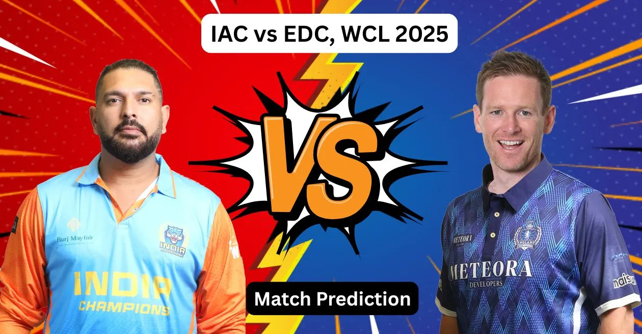IAC बनाम EDC, WCL 2025: भारत चैंपियन बनाम इंग्लैंड चैंपियन मुकाबले के लिए Dream11 Prediction, ड्रीम11 टीम, फैंटेसी टिप्स और पिच रिपोर्ट
