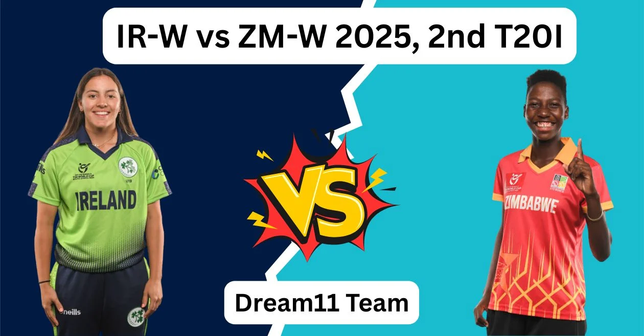IR-W बनाम ZM-W 2025, दूसरा T20I: Dream11 Prediction, ड्रीम11 टीम, फैंटेसी टिप्स और पिच रिपोर्ट | आयरलैंड महिला बनाम ज़िम्बाब्वे महिला