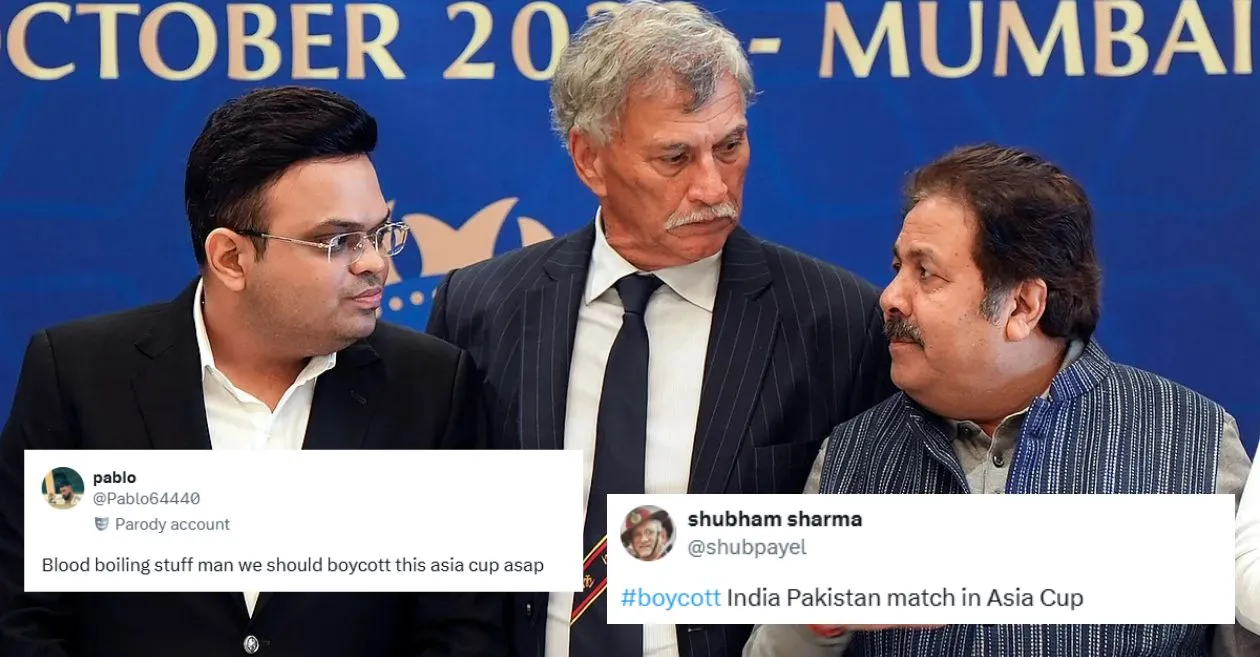 एशिया कप 2025 में पाकिस्तान के साथ खेलने पर फैंस नाराज, बीसीसीआई पर खूब साधा निशाना