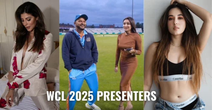 WCL 2025 प्रेजेंटर्स: करिश्मा कोटक, शेफाली बग्गा और अदिति बुधाथोकी ने वर्ल्ड चैंपियनशिप ऑफ लीजेंड्स में लगा दिए चार चांद