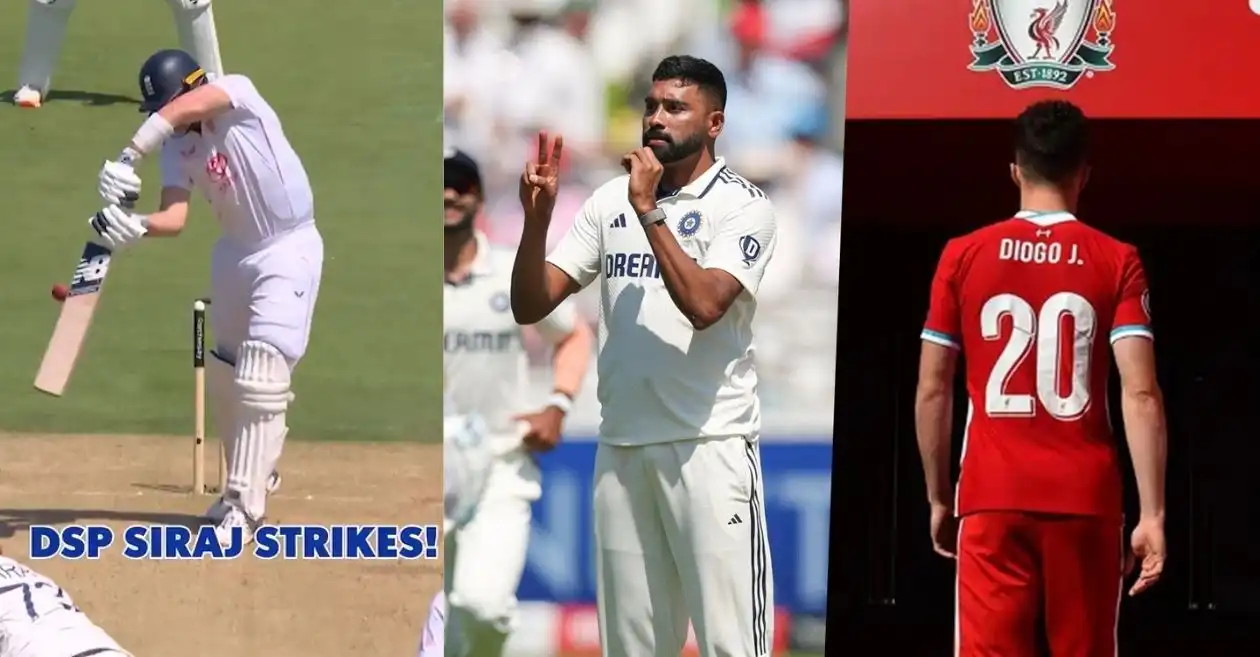 इंग्लैंड बनाम भारत [देखें]: लॉर्ड्स में जेमी स्मिथ को आउट करने के बाद मोहम्मद सिराज ने दिवंगत डिओगो जोटा को भावभीनी श्रद्धांजलि दी