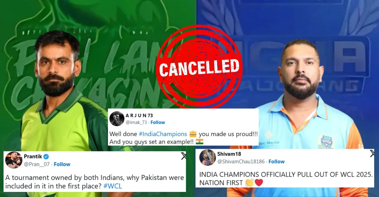 WCL 2025: पाकिस्तान के खिलाफ सेमीफाइनल मैच से हटने पर प्रशंसकों ने भारतीय चैंपियन टीम की सराहना की