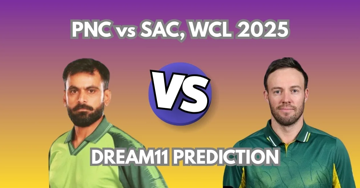 PNC vs SAC, WCL 2025: पाकिस्तान चैंपियन बनाम दक्षिण अफ्रीका चैंपियन मुकाबले के लिए Dream11 Prediction, ड्रीम11 टीम, फैंटेसी टिप्स और पिच रिपोर्ट