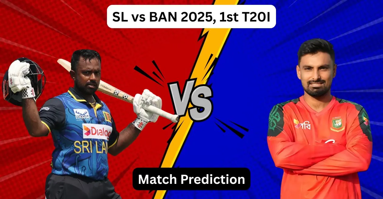 SL vs BAN 2025: श्रीलंका बनाम बांग्लादेश पहले टी20I के लिए Dream11 Prediction, ड्रीम11 टीम, फैंटेसी टिप्स और पिच रिपोर्ट