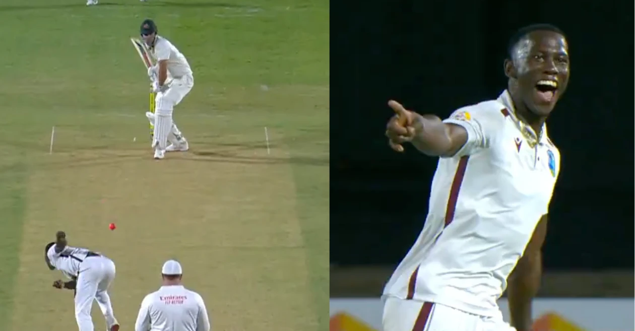 WI vs AUS, 3rd Test: शमर जोसेफ ने खूबसूरत गेंद पर ब्यू वेबस्टर को आउट किया, देखें वीडियो