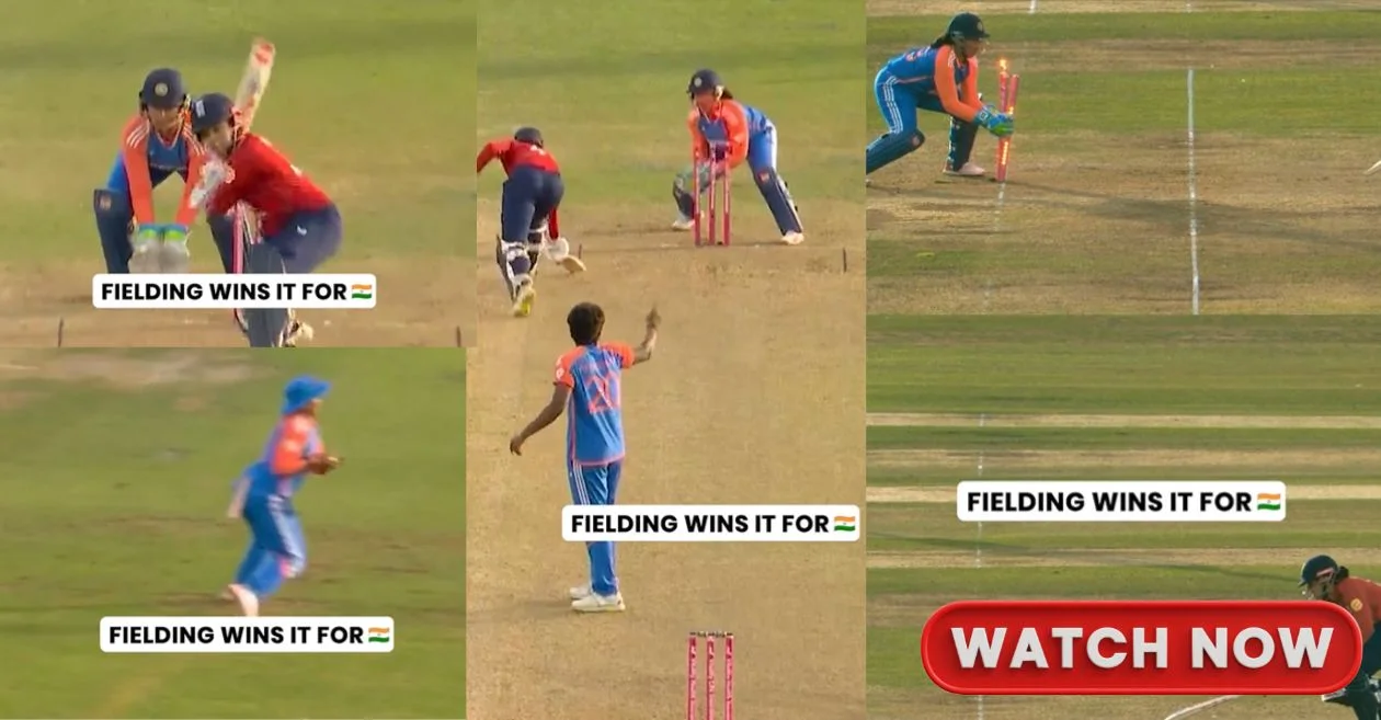 ENG vs IND: दूसरे टी20 मैच में साथी खिलाड़ी संग गलतफहमी की वजह से सोफिया डंकले हुईं रन आउट; VIDEO