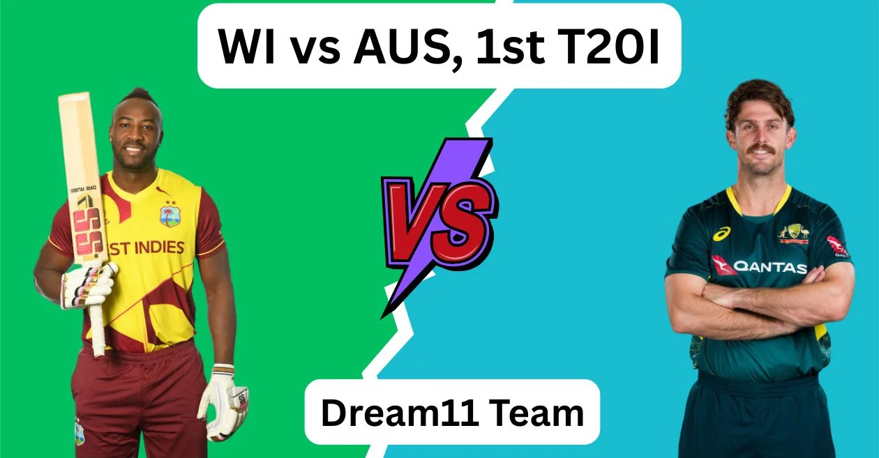 WI vs AUS, पहला T20I: Dream11 Prediction, ड्रीम11 टीम, फैंटेसी टिप्स और पिच रिपोर्ट | वेस्टइंडीज बनाम ऑस्ट्रेलिया