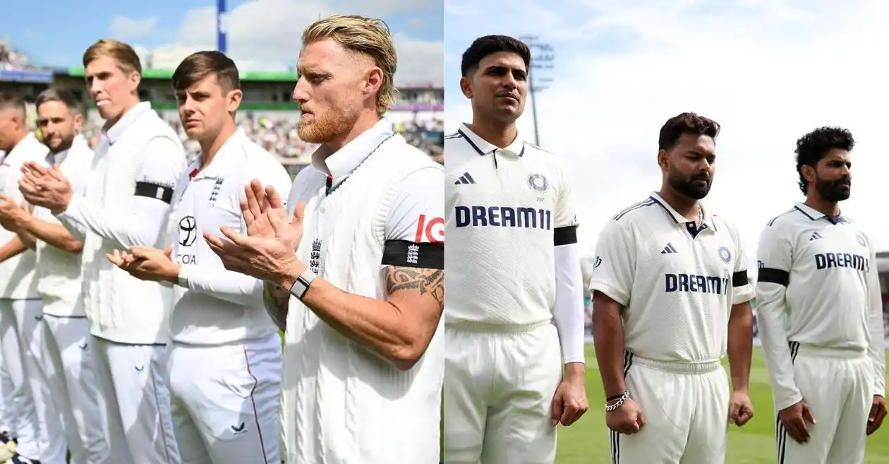 ENG vs IND 2025: एजबेस्टन टेस्ट के पहले दिन इंग्लैंड और भारत के खिलाड़ी काली पट्टी बांधे क्यों खेल रहे हैं?