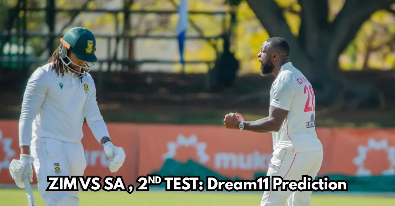 जिम्बाब्वे vs दक्षिण अफ्रीका 2025, दूसरा टेस्ट: Dream11 Prediction, ड्रीम11 टीम, फैंटेसी टिप्स और पिच रिपोर्ट