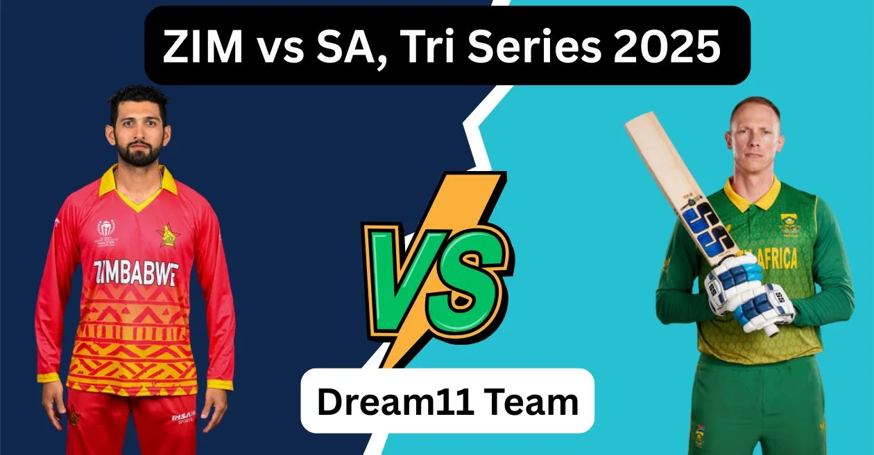 ZIM vs SA, T20I ट्राई सीरीज 2025: जिम्बाब्वे बनाम दक्षिण अफ्रीका मुकाबले के लिए Dream11 Prediction, ड्रीम11 टीम, फैंटेसी टिप्स और पिच रिपोर्ट