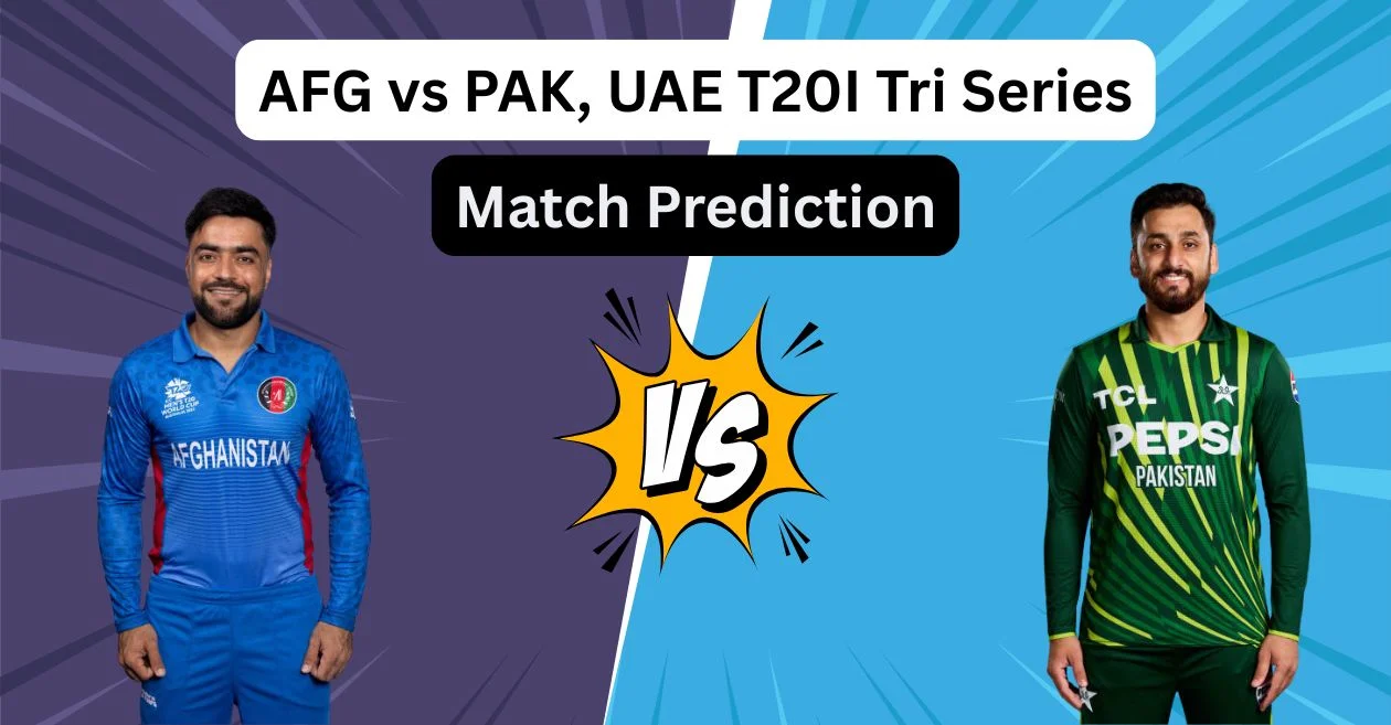 AFG vs PAK, UAE T20I ट्राई सीरीज़ 2025: Match Prediction – आज का मैच कौन जीतेगा? | अफ़ग़ानिस्तान बनाम पाकिस्तान