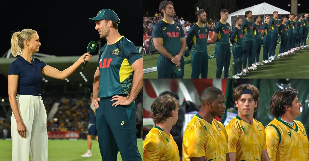 AUS vs SA: तीसरे टी20 मैच के दौरान ऑस्ट्रेलिया और दक्षिण अफ्रीकी खिलाड़ियों ने एक मिनट का मौन क्यों रखा?