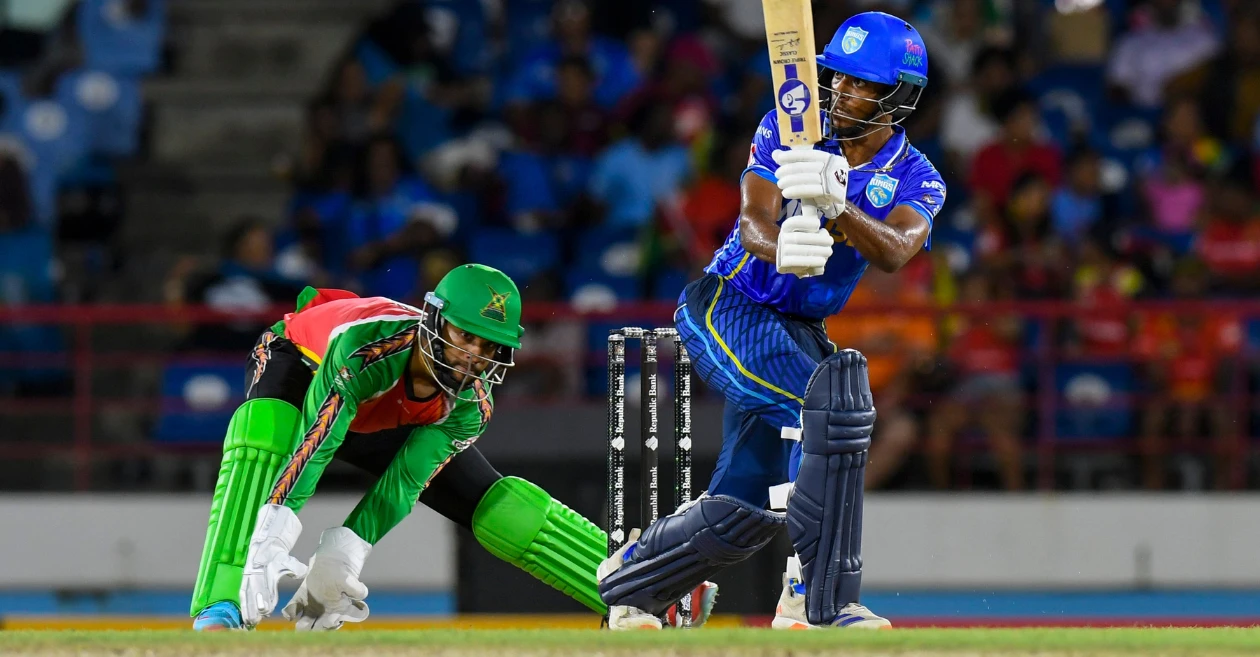 CPL 2025: एकीम ऑगस्टे के शानदार प्रदर्शन से एसएलके ने घरेलू मैदान पर जीएडब्ल्यू को हराया