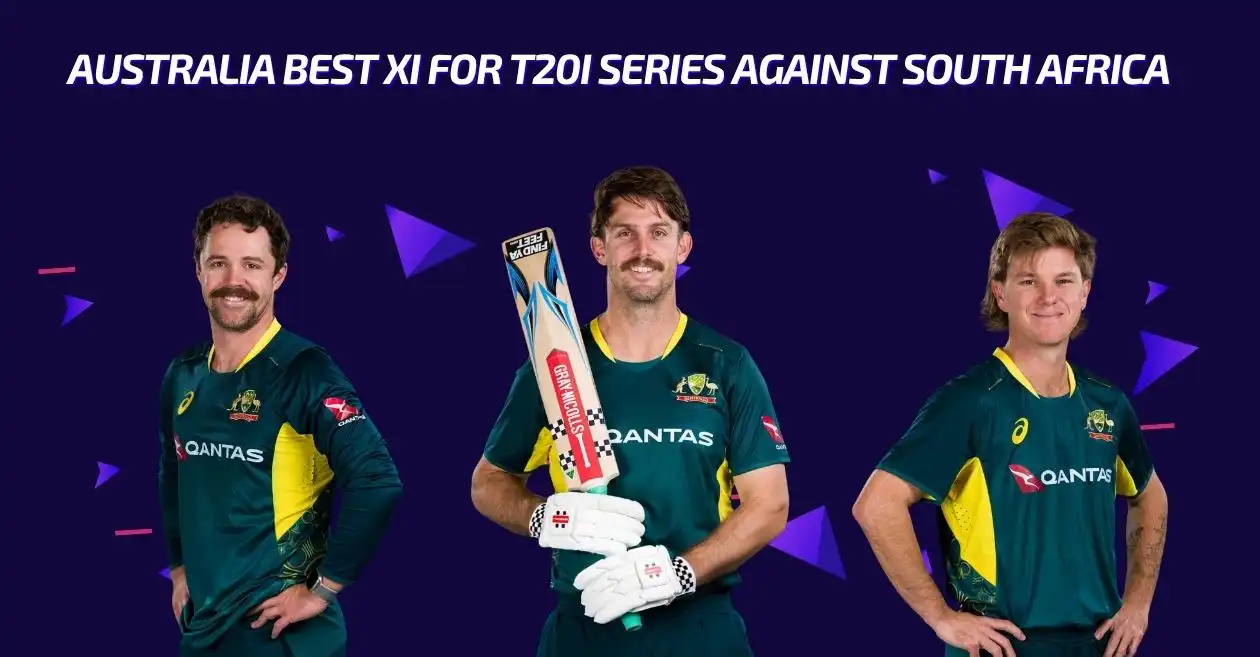 AUS vs SA 2025: दक्षिण अफ्रीका के खिलाफ T20I सीरीज़ के लिए ऑस्ट्रेलिया की सर्वश्रेष्ठ प्लेइंग इलेवन