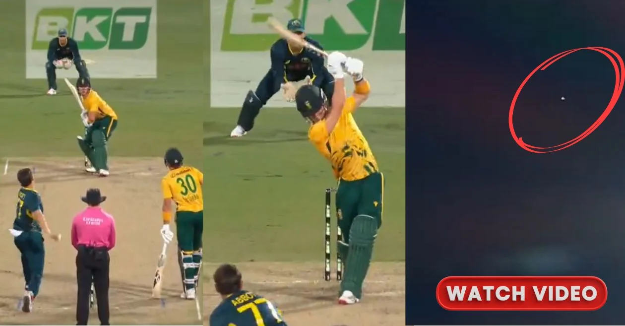 AUS vs SA [WATCH]: डेवाल्ड ब्रेविस ने सीन एबॉट को चौंकाते हुए लगाया जबरदस्त नो-लुक छक्का!