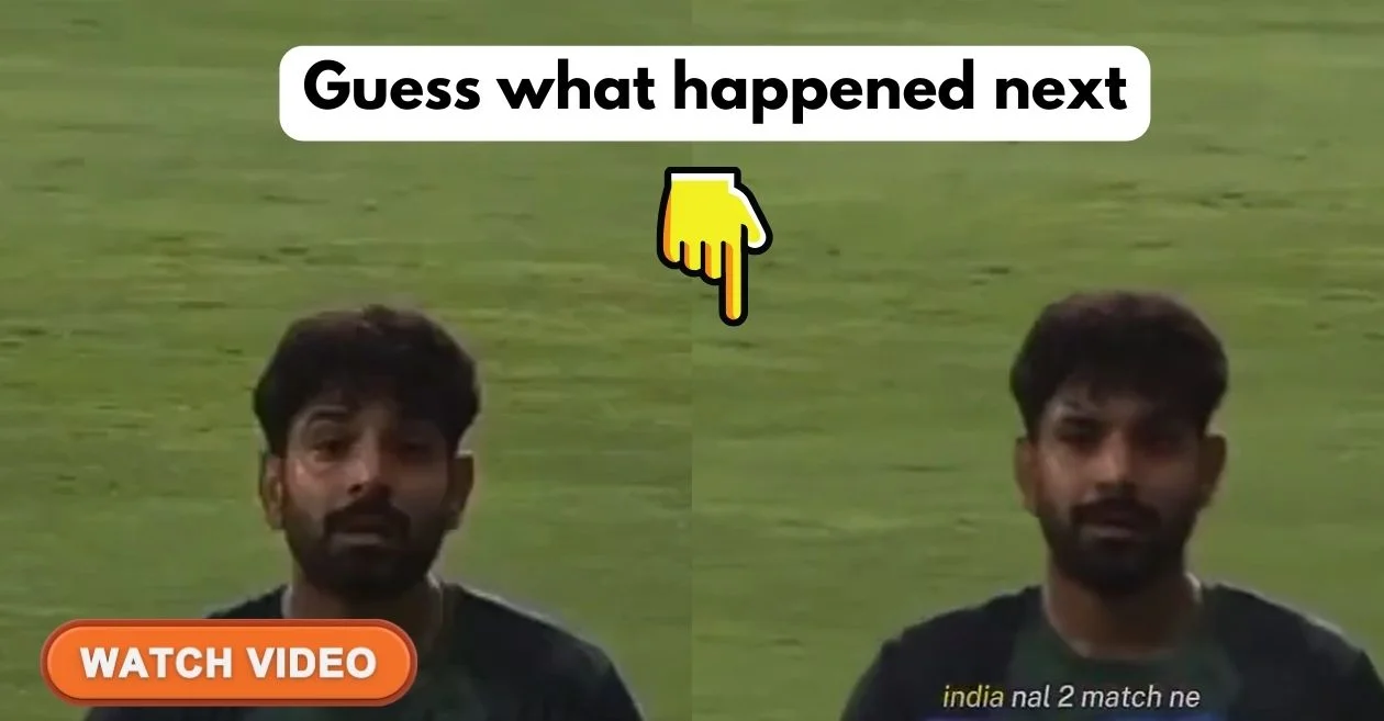 Watch: पाकिस्तान के तेज गेंदबाज हारिस रऊफ ने एशिया कप 2025 से पहले दी भारत को कड़ी चेतावनी