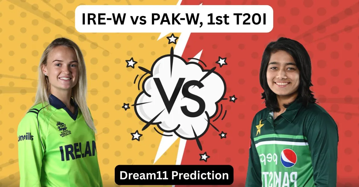 IRE-W vs PAK-W: आयरलैंड महिला बनाम पाकिस्तान महिला पहले टी20 मैच के लिए Dream11 Prediction, ड्रीम11 टीम, फैंटेसी टिप्स और पिच रिपोर्ट