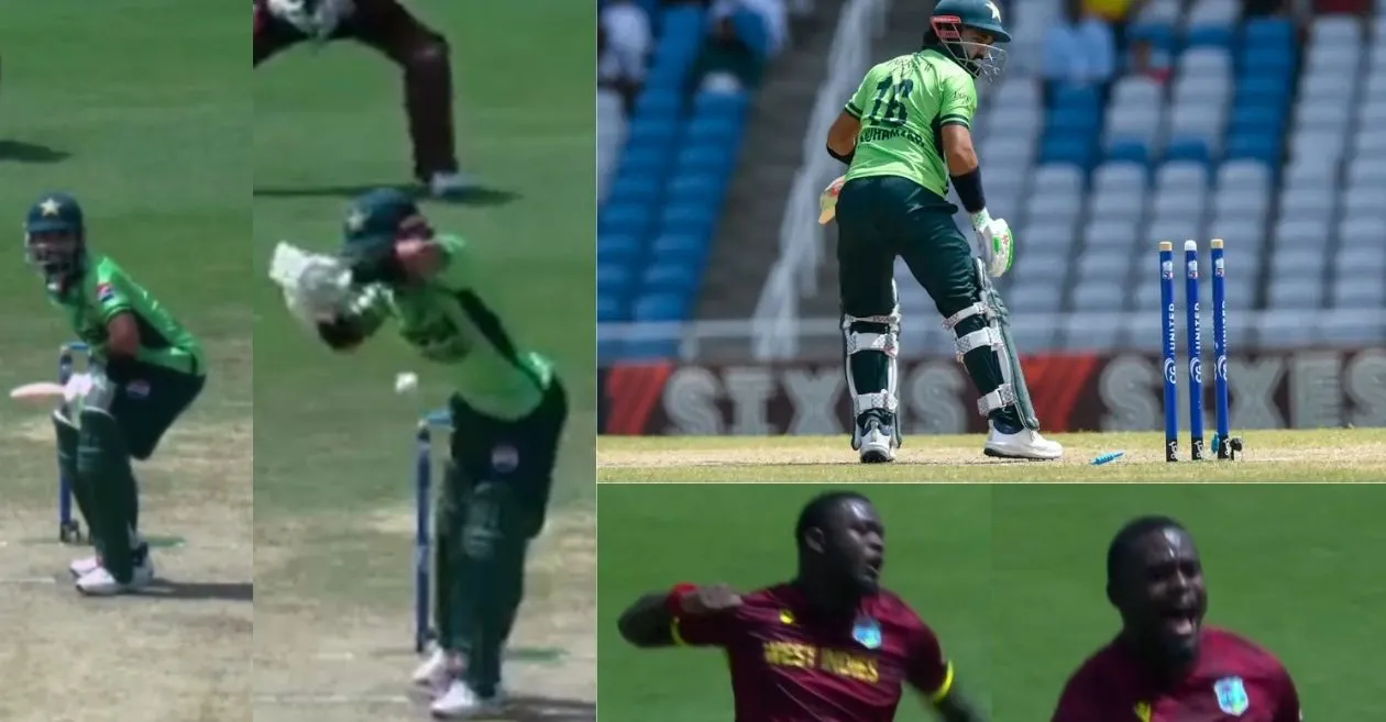 देखें वीडियो: WI vs PAK — जेडन सील्स की घातक गेंद से मोहम्मद रिज़वान गोल्डन डक पर आउट