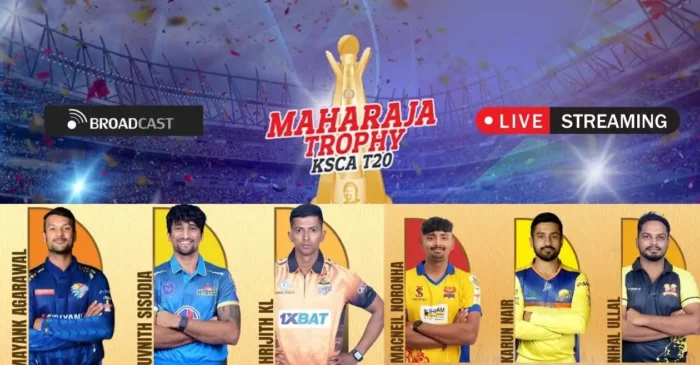 महाराजा ट्रॉफी KSCA T20 2025: कार्यक्रम, प्रसारण और लाइव स्ट्रीमिंग विवरण