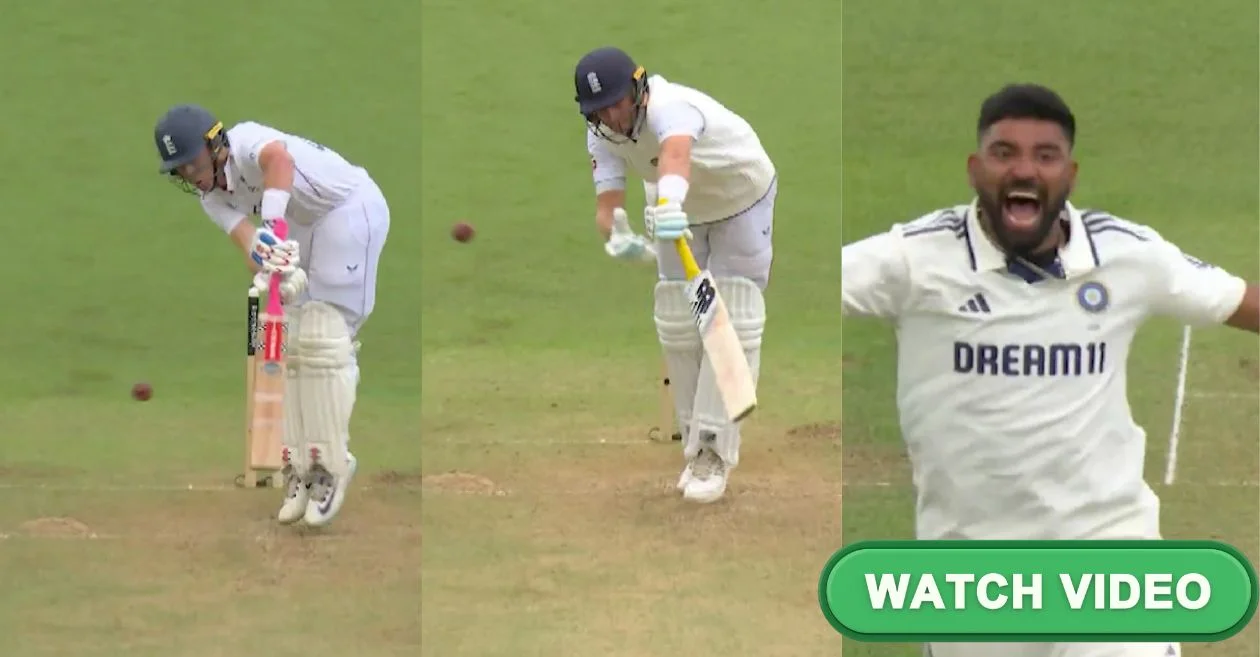 ENG vs IND [WATCH]: ओवल टेस्ट के दूसरे दिन मोहम्मद सिराज ने ओली पोप और जो रूट को तेज इनस्विंगर से LBW आउट किया
