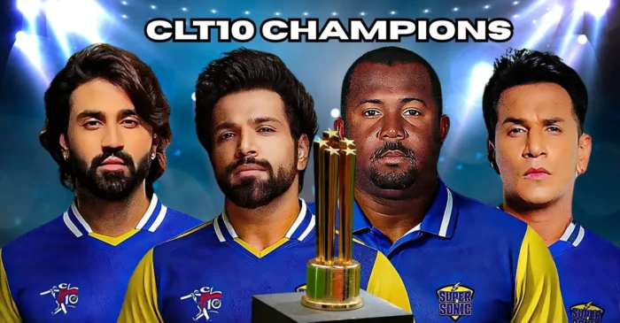 प्रिंस नरूला की ड्वेन स्मिथ की अगुवाई वाली सुपर सोनिक बनी CLT10 चैंपियन