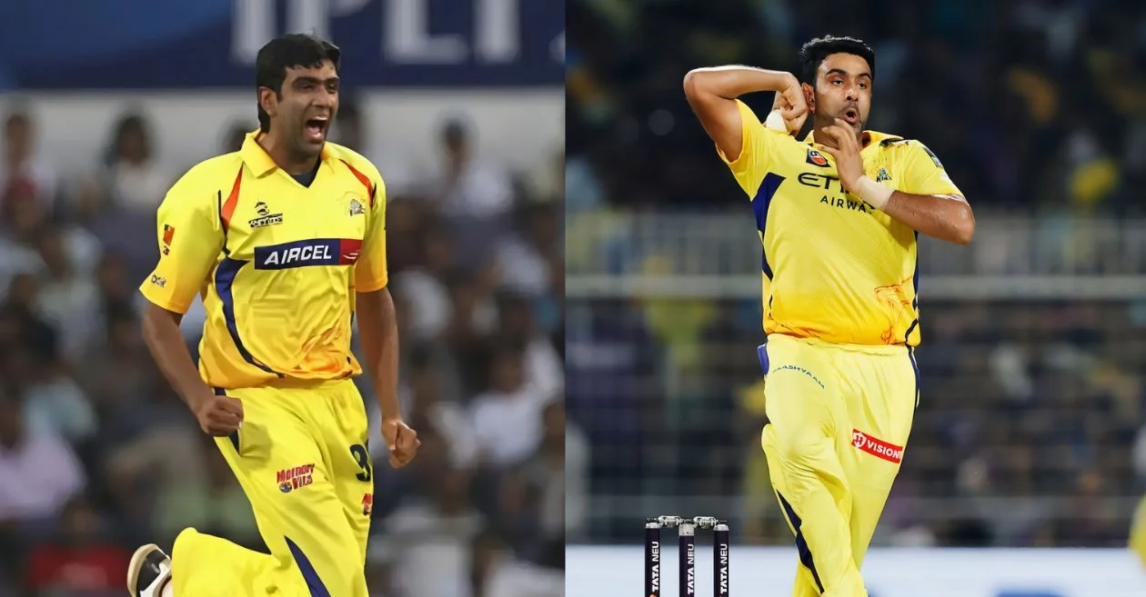 रविचंद्रन अश्विन और 6 अन्य क्रिकेटर जिन्होंने अपना आईपीएल करियर CSK के साथ शुरू और खत्म किया
