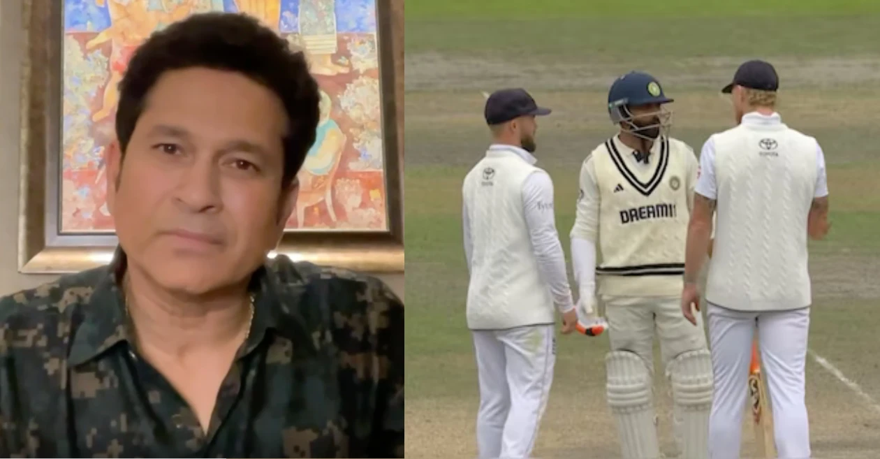 सचिन तेंदुलकर ने आखिरकार मैनचेस्टर टेस्ट में बेन स्टोक्स के हाथ मिलाने के ड्रामे पर प्रतिक्रिया दी