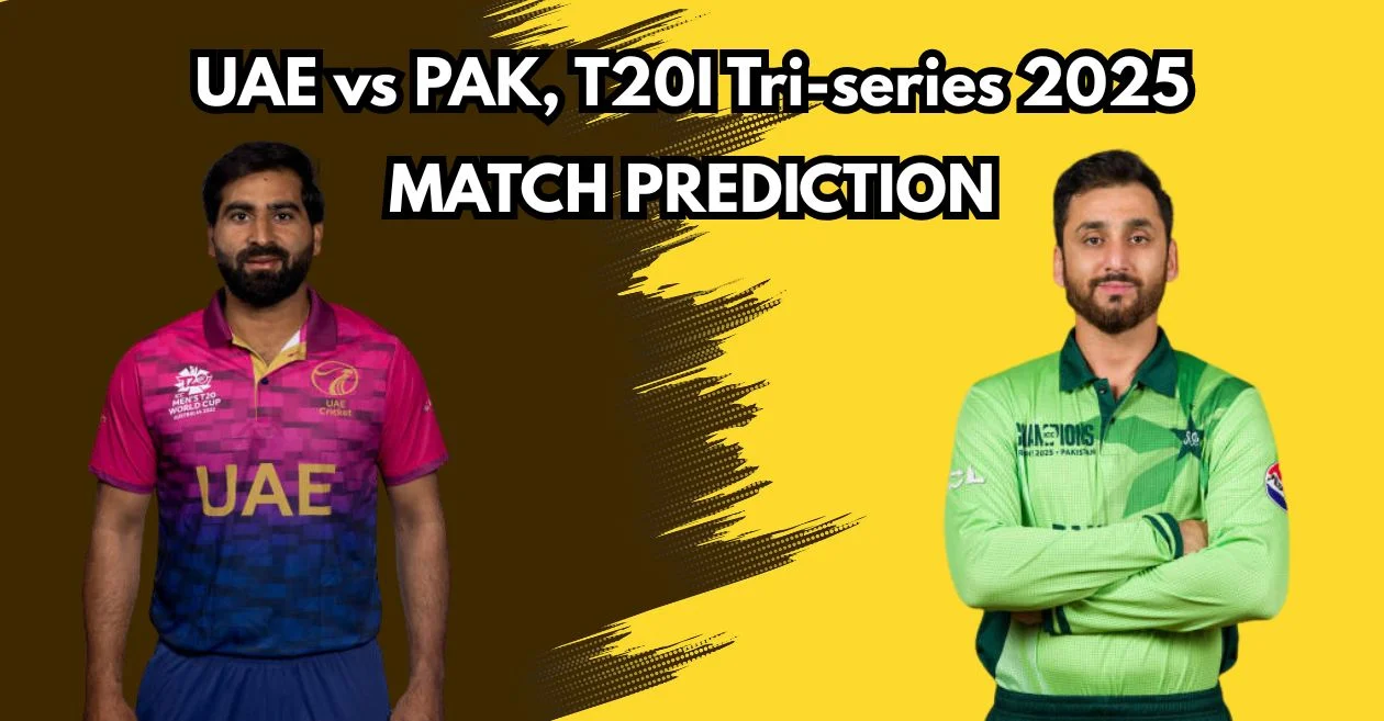 UAE vs PAK, T20I ट्राई सीरीज़ 2025: Dream11 Prediction – संयुक्त अरब अमीरात और पाकिस्तान के बीच आज का खेल कौन जीतेगा?