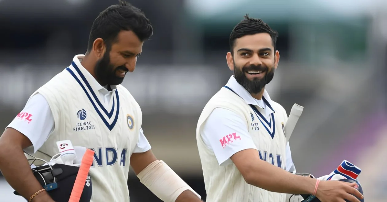 विराट कोहली का चेतेश्वर पुजारा के रिटायरमेंट पर भावुक संदेश इंटरनेट पर वायरल; देखें