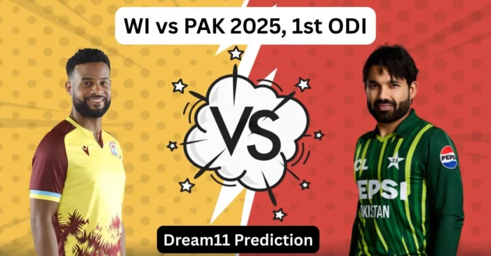 WI vs PAK 2025: वेस्टइंडीज बनाम पाकिस्तान पहले वनडे के लिए Dream11 Prediction, ड्रीम11 टीम, फैंटेसी टिप्स और पिच रिपोर्ट