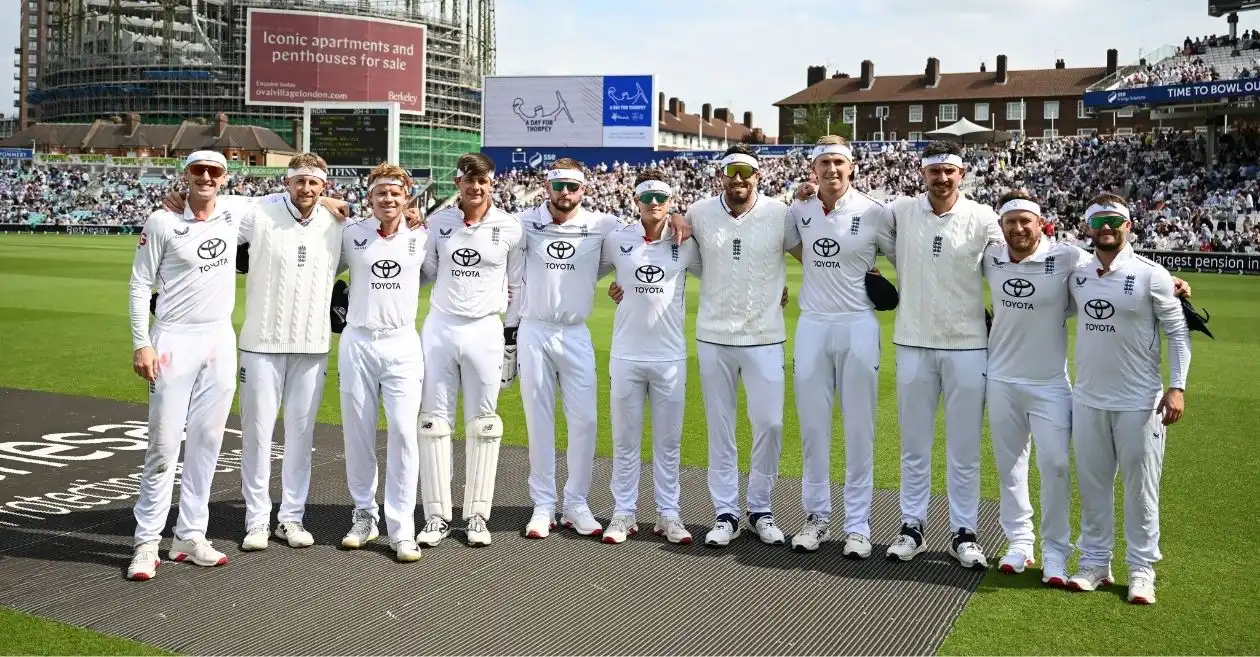 ENG vs IND: ओवल टेस्ट के दूसरे दिन इंग्लैंड के खिलाड़ी हेडबैंड क्यों पहने हुए हैं?