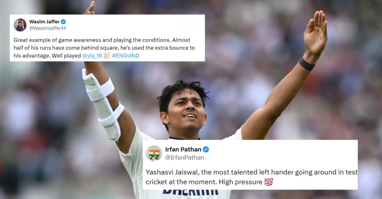 ENG vs IND: ओवल टेस्ट के तीसरे दिन यशस्वी जायसवाल के इंग्लैंड के खिलाफ शानदार शतक पर प्रशंसक खुशी से झूम उठे
