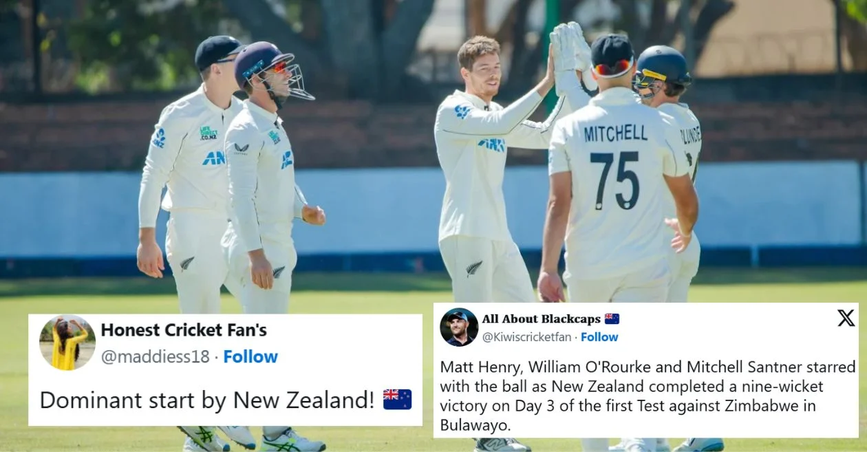 ZIM vs NZ: हेनरी-सैंटनर की कमाल की पारियां, न्यूज़ीलैंड ने 9 विकेट से मारी बाज़ी