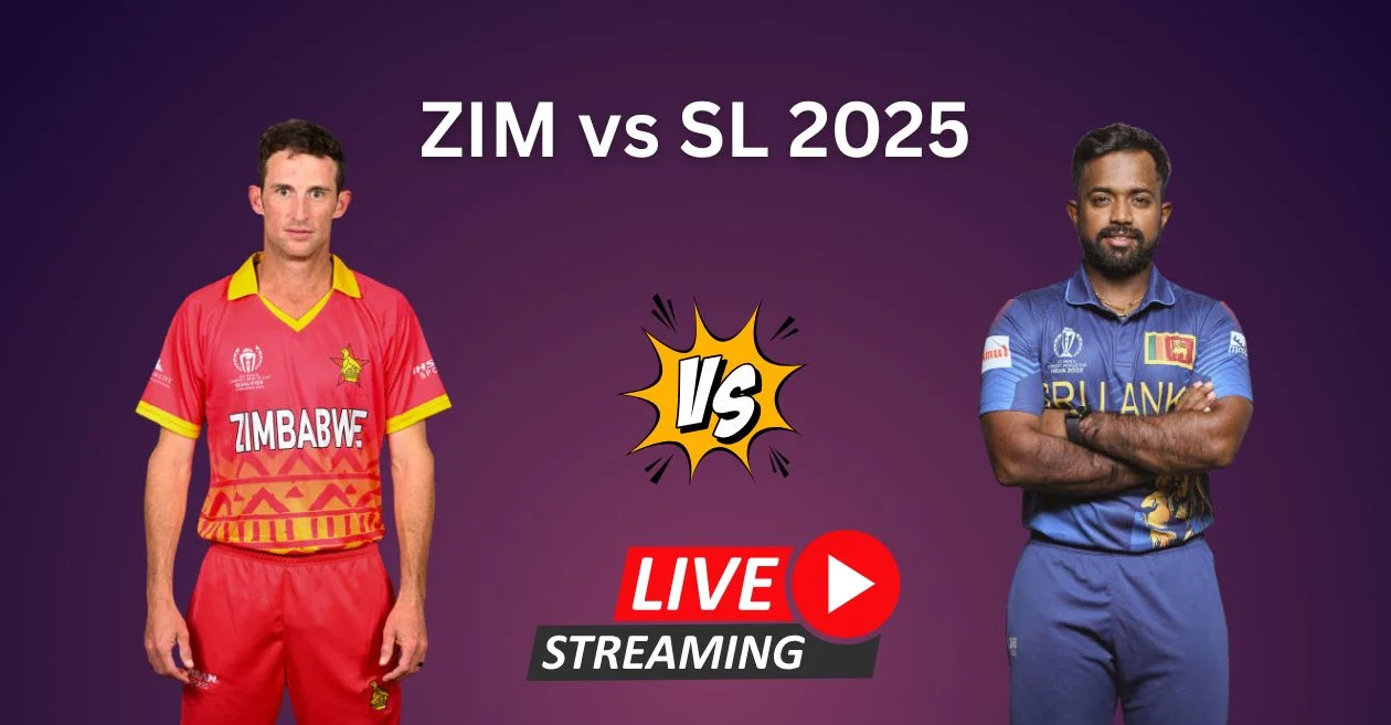 ZIM vs SL 2025: शेड्यूल, टीमें, प्रसारण और लाइव स्ट्रीमिंग विवरण | श्रीलंका का जिम्बाब्वे दौरा 2025