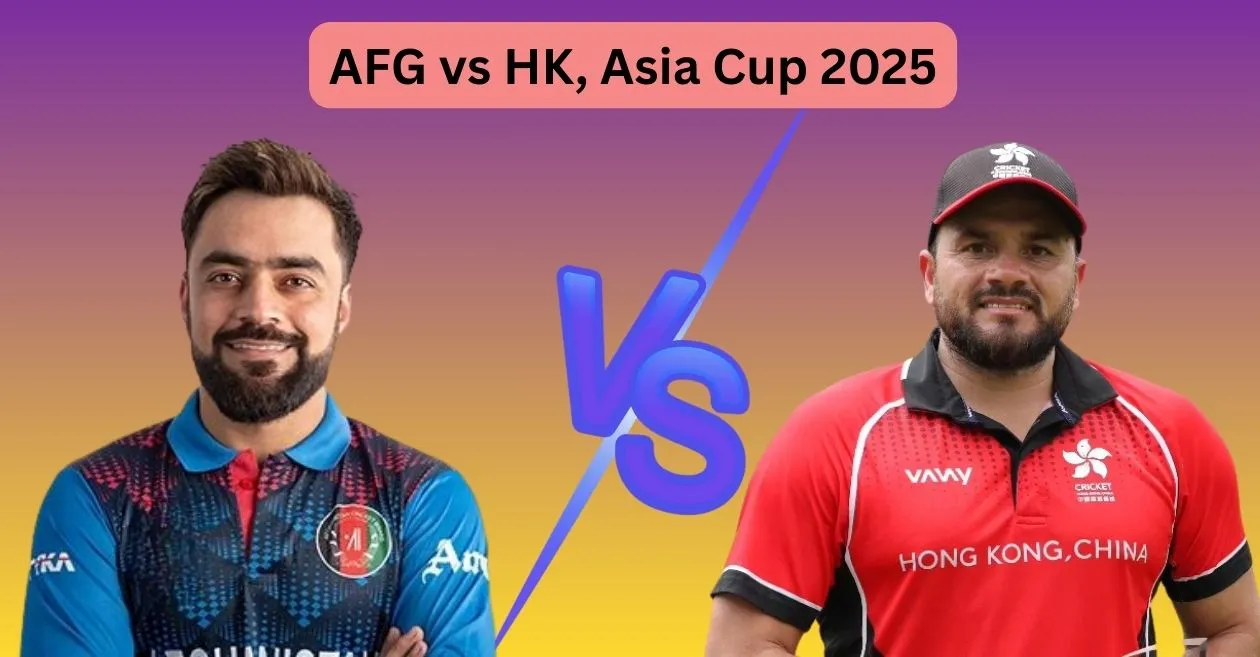 AFG vs HK, एशिया कप 2025 Match Prediction: अफगानिस्तान और हांगकांग के बीच आज का मैच कौन जीतेगा?