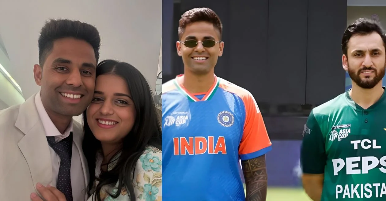सूर्यकुमार यादव की पत्नी देविशा ने IND vs PAK एशिया कप 2025 मुकाबले से पहले उनके जन्मदिन पर किया प्यार पोस्ट