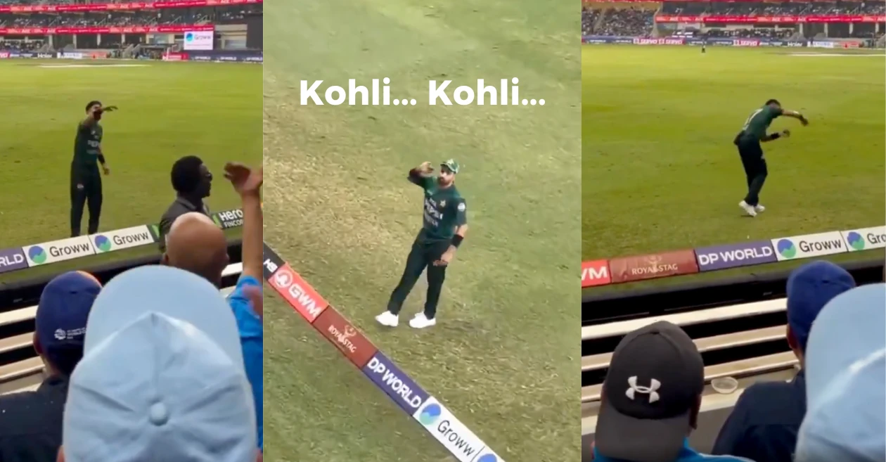 IND vs PAK [WATCH]: दुबई की भीड़ ने कोहली कोहली के नारों के साथ हारिस रऊफ को किया ट्रोल