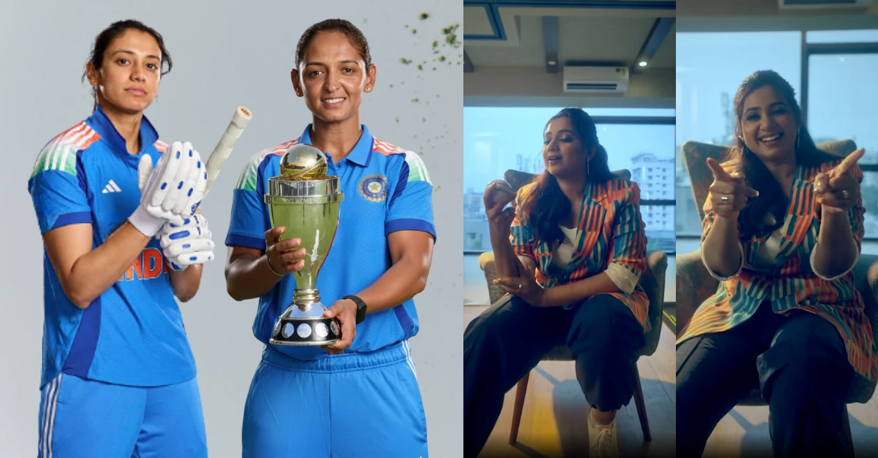 ब्रिंग इट होम: आईसीसी ने महिला क्रिकेट विश्व कप 2025 के लिए आधिकारिक सॉन्ग किया जारी, श्रेया घोषाल ने अपनी आवाज से चलाया जादू