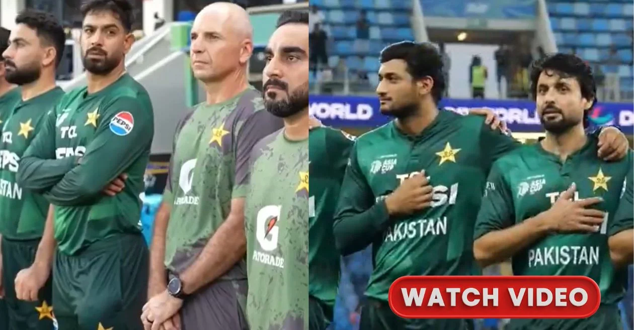 IND vs PAK [WATCH]: पाकिस्तान को बड़ी शर्मिंदगी का सामना करना पड़ा, जब डीजे ने राष्ट्रगान की जगह बजाया ‘जलेबी बेबी’ – एशिया कप 2025
