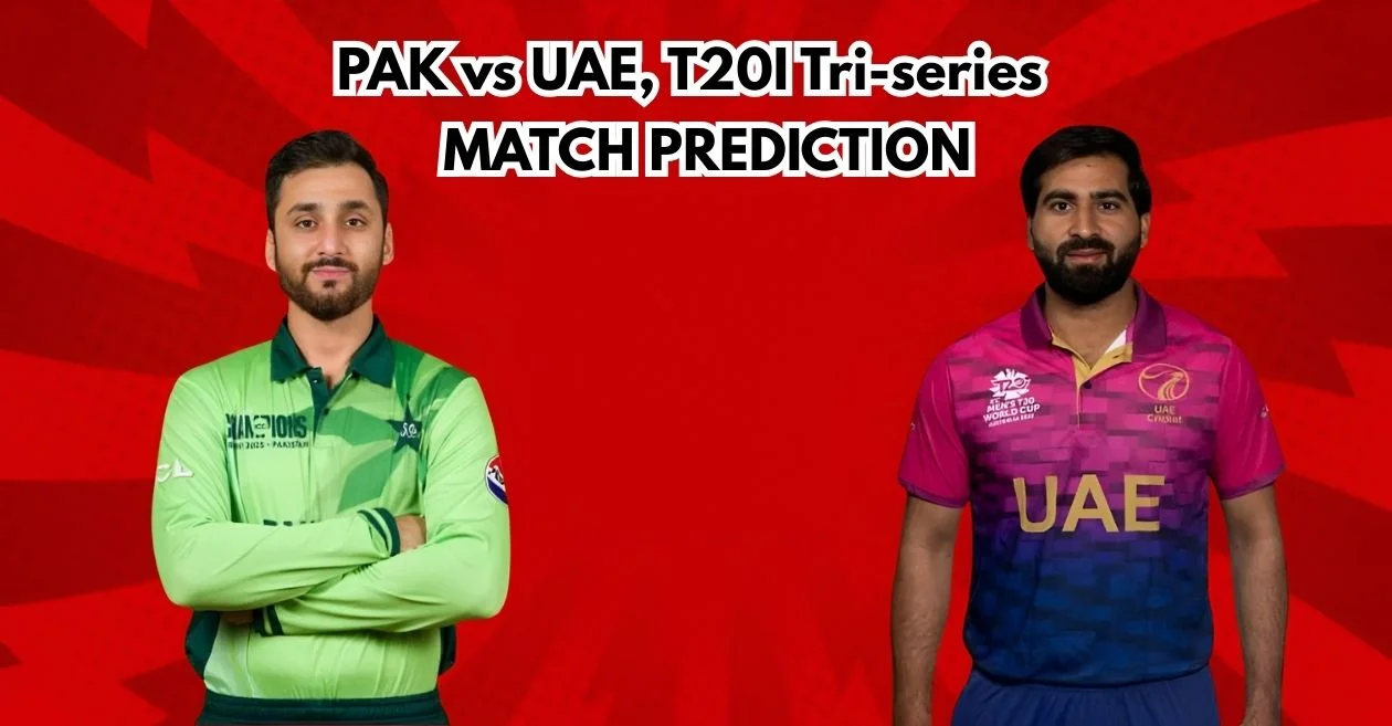 PAK vs UAE, T20I ट्राई सीरीज़ 2025: Match Prediction – पाकिस्तान और संयुक्त अरब अमीरात के बीच आज का खेल कौन जीतेगा?