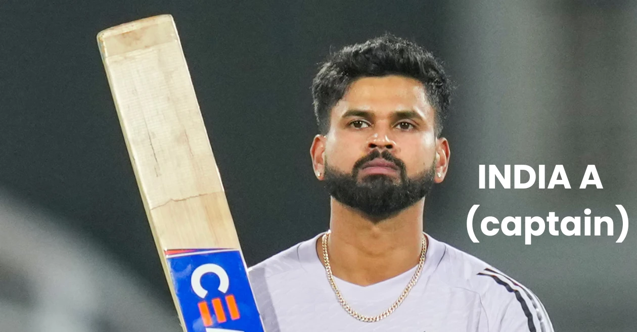 बीसीसीआई ने ऑस्ट्रेलिया ए के खिलाफ बहुदिवसीय मैचों के लिए भारत ए टीम की घोषणा की, श्रेयस अय्यर कप्तान नियुक्त