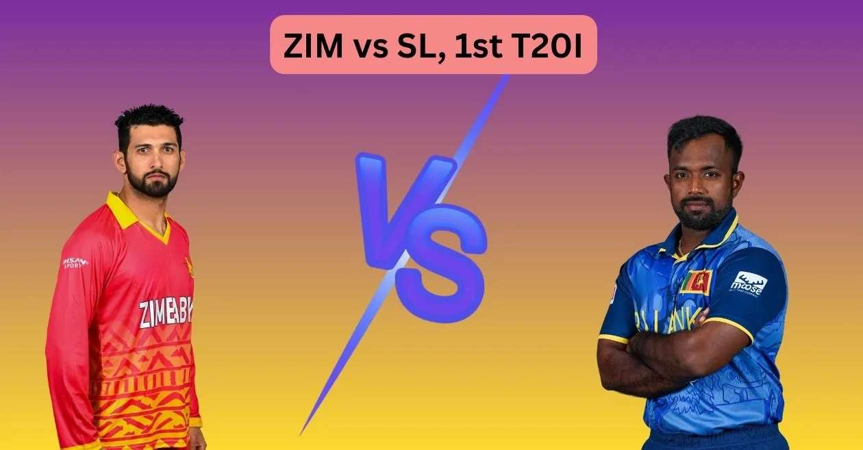 जिम्बाब्वे बनाम श्रीलंका, पहला टी20I Match Prediction: जिम्बाब्वे और श्रीलंका के बीच आज का मैच कौन जीतेगा?
